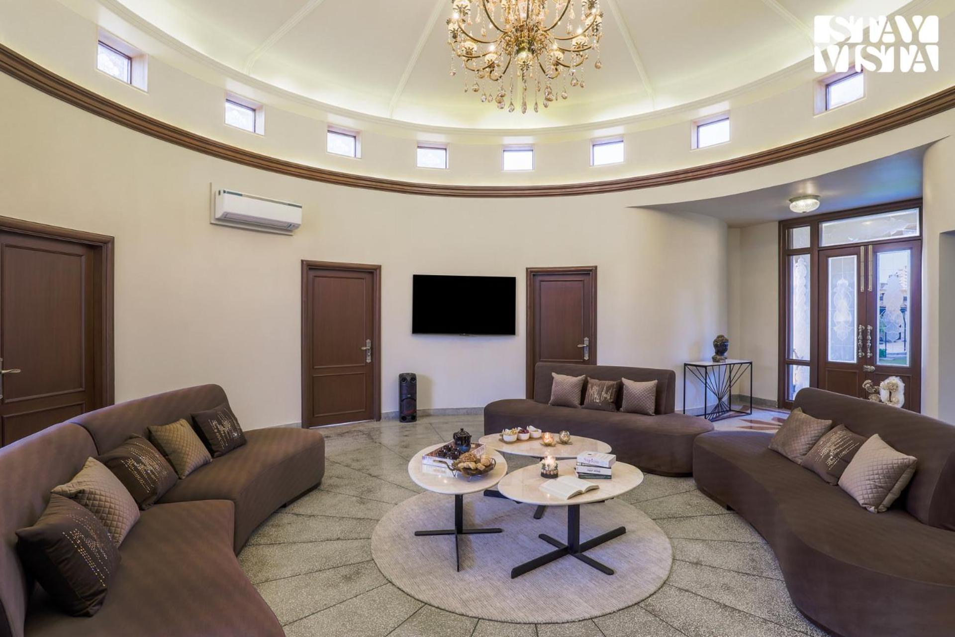 Stayvista'S Mystic Castle With Terrace, Swimming Pool, Lawn With Gazebo Jaipur Buitenkant foto
