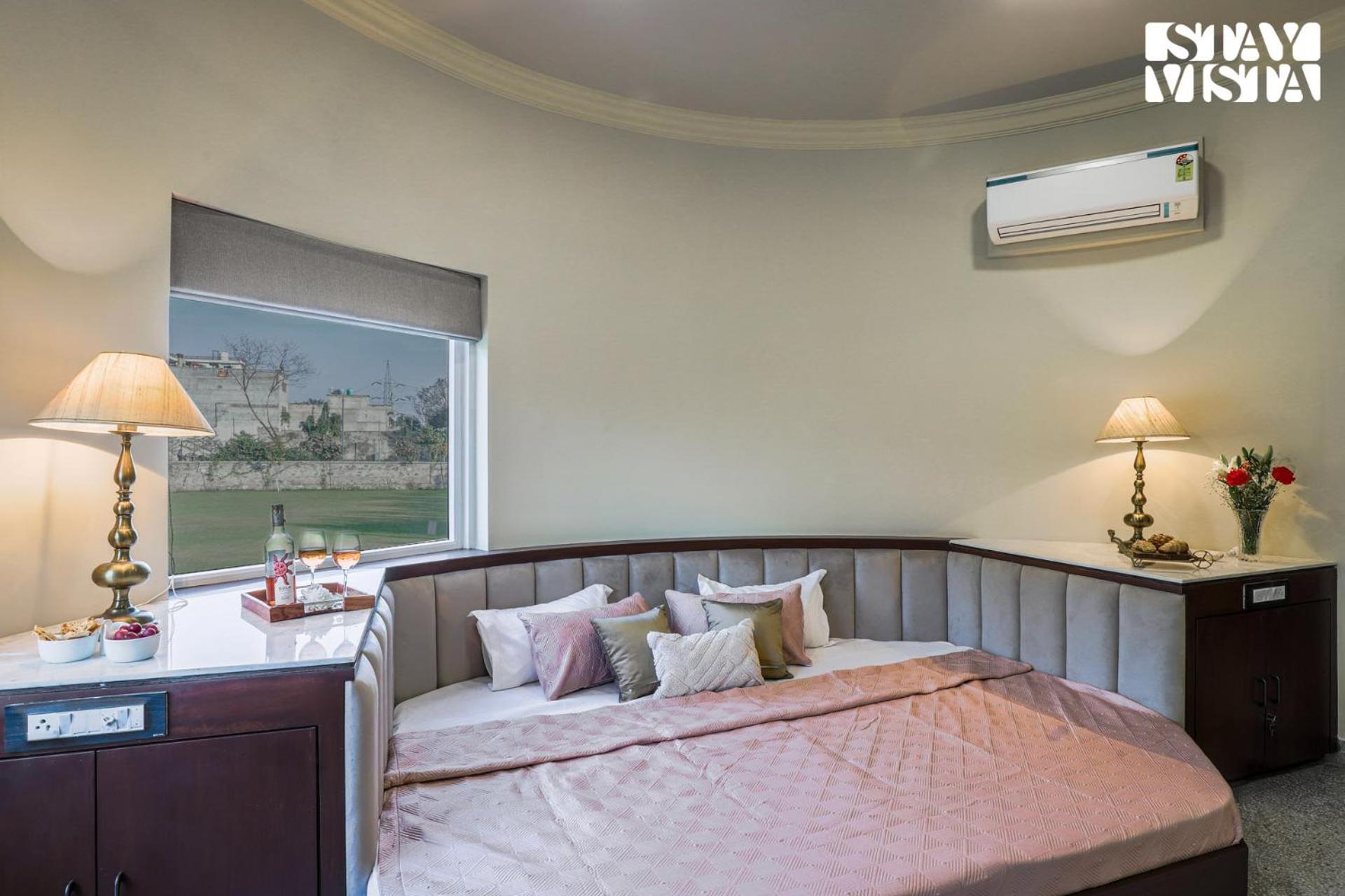 Stayvista'S Mystic Castle With Terrace, Swimming Pool, Lawn With Gazebo Jaipur Buitenkant foto